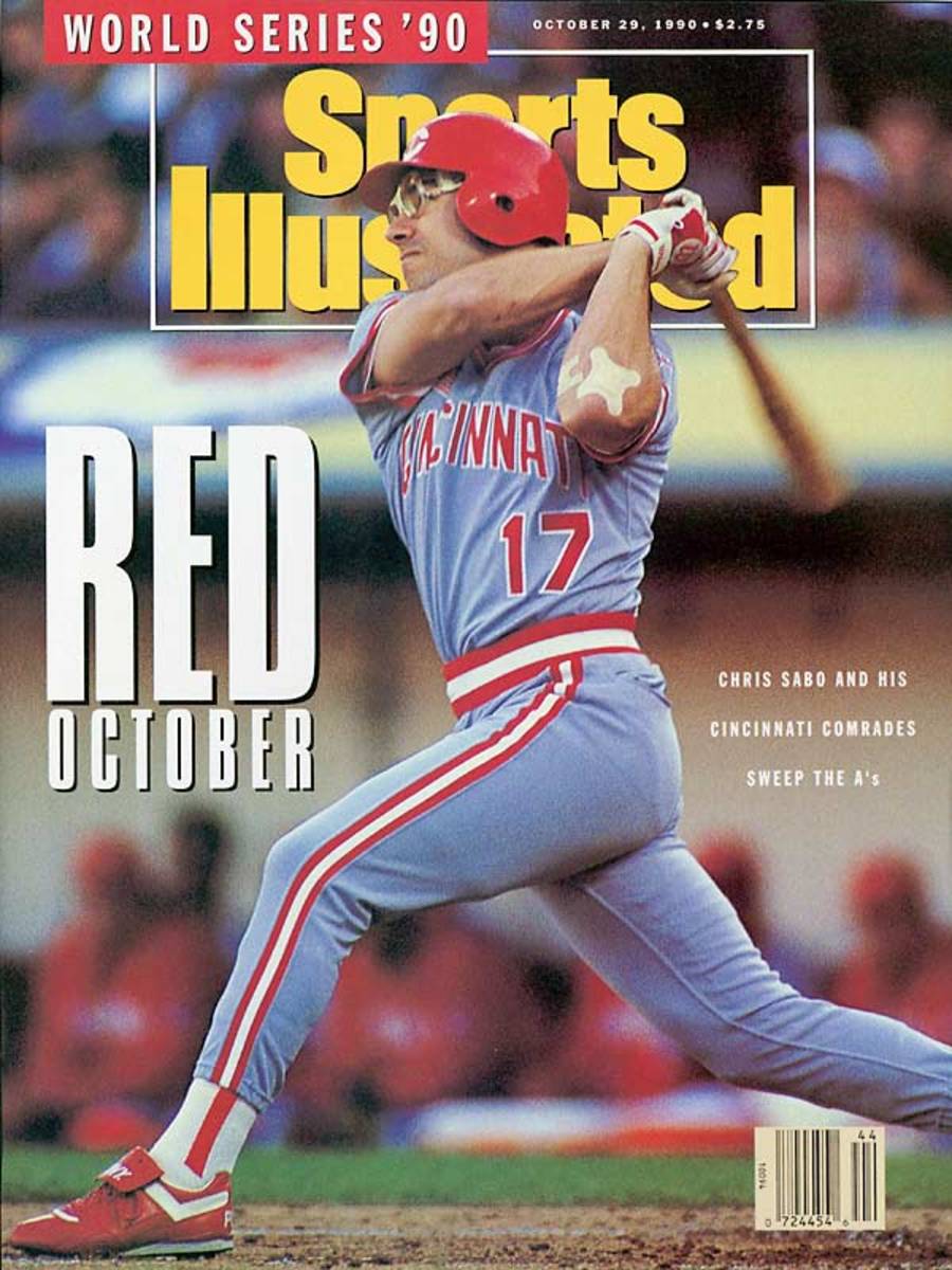 Reds sweep A's